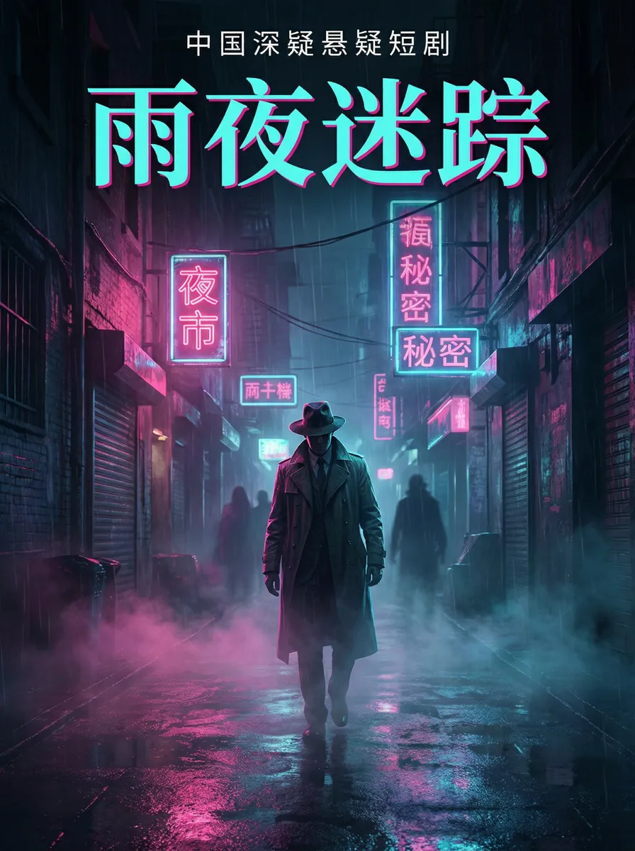 一个板栗栗 悬疑追踪短剧 - 雨夜迷踪海报