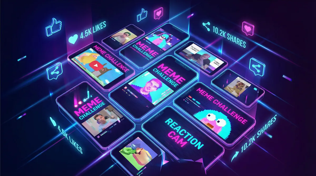 一个板栗栗 热梗挑战活动 - 用户二次创作展示